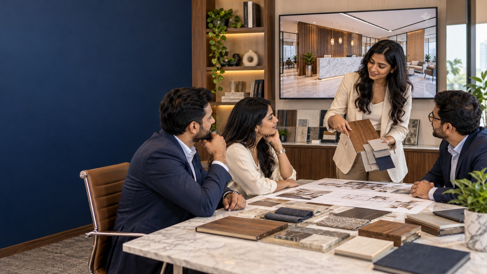 Interior project design and material planning
